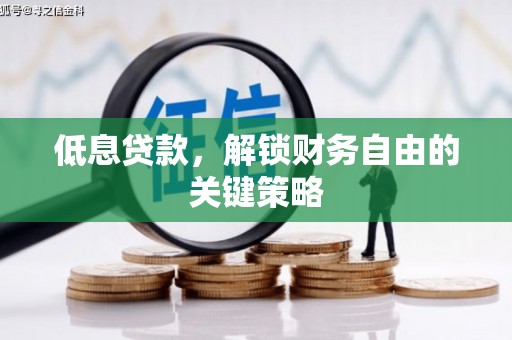芝罘低息贷款，解锁财务自由的关键策略