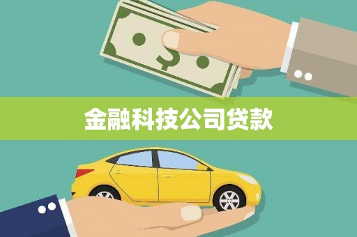 芝罘金融科技公司贷款