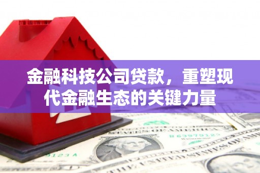 芝罘金融科技公司贷款，重塑现代金融生态的关键力量
